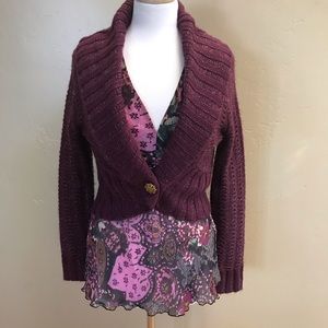Bisou Bisou Halter & Sweater Set Size M